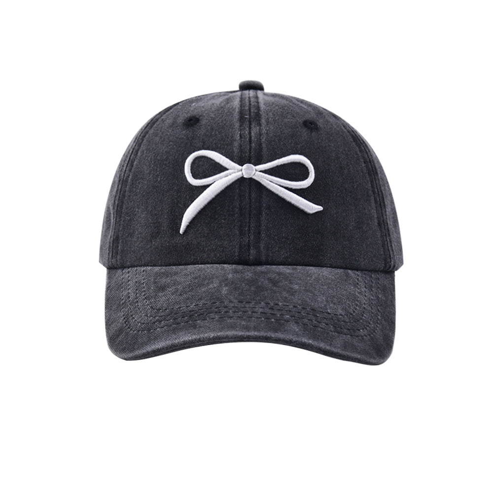 Wholesale Bow Embroidered Baseball Cap
