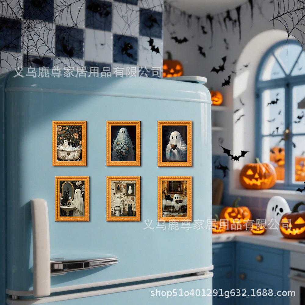 Wholesale  Ghost Edition Photo Frame Magnetic Fridge Magnet