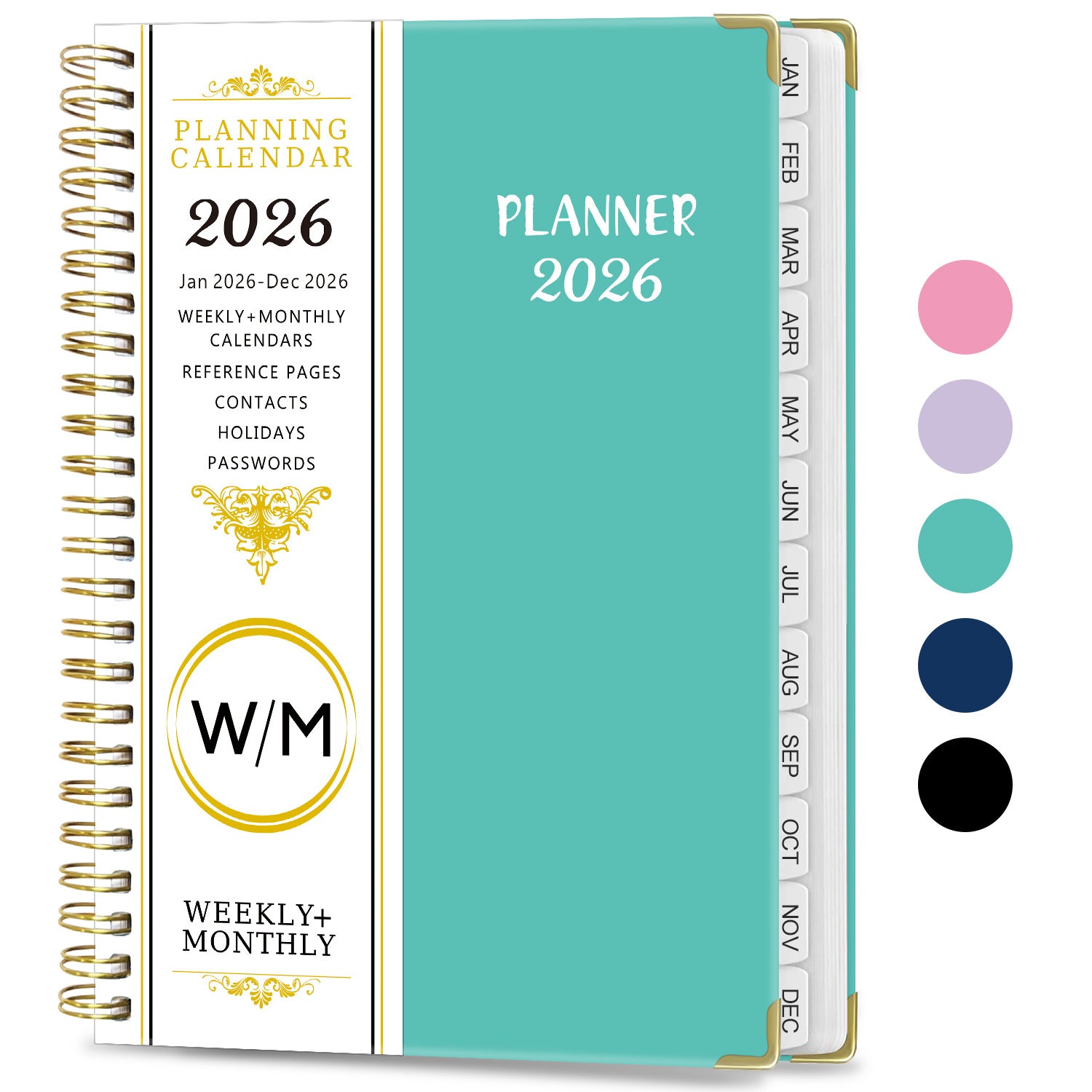 Wholesale Notebook A5 Coil Calendar Weekly Planner Work
