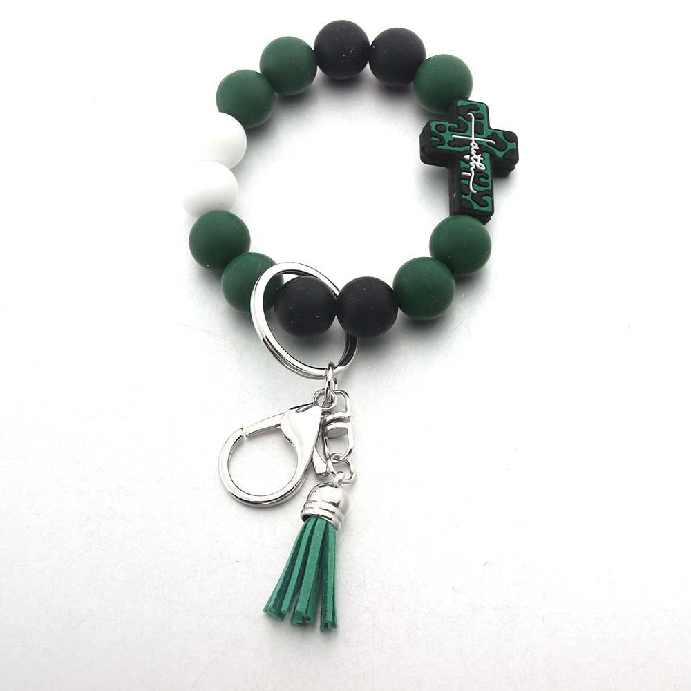 Wholesale Cartoon Animal Western Denim Cow Consumption Silicone Bracelet