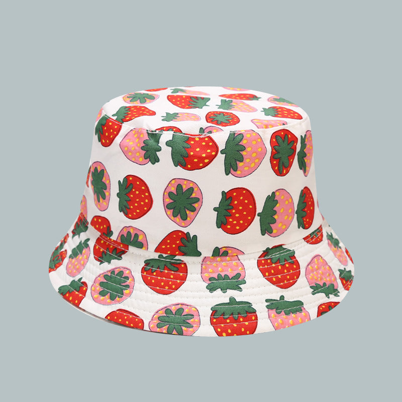 Wholesale Pattern Baby Hat Sunscreen Sun Hat 52cm Basin Hat