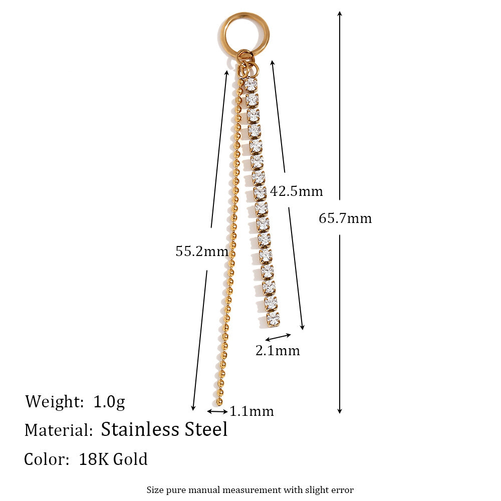 Wholesale 18K gold-plated bow wave pearl pendant