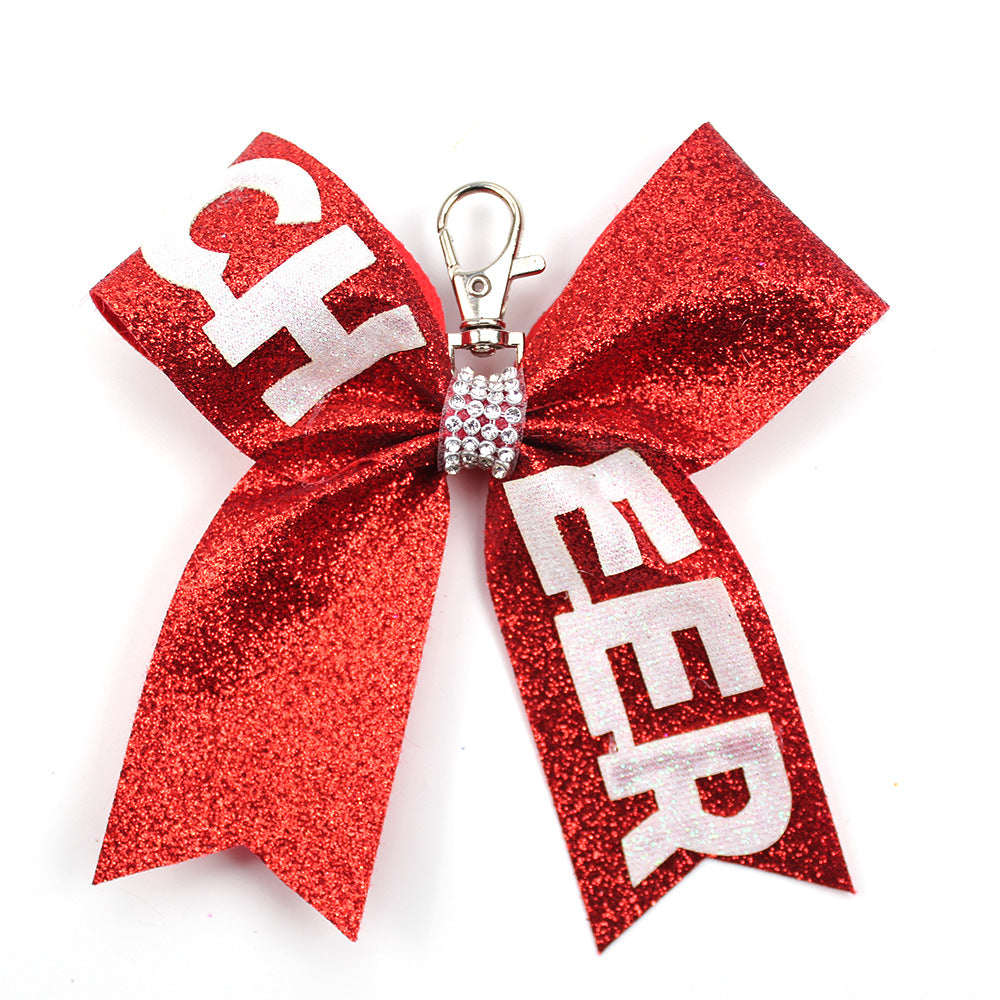 Wholesale 5pcs Cheerleading Shiny Fashion Accessories Keychains