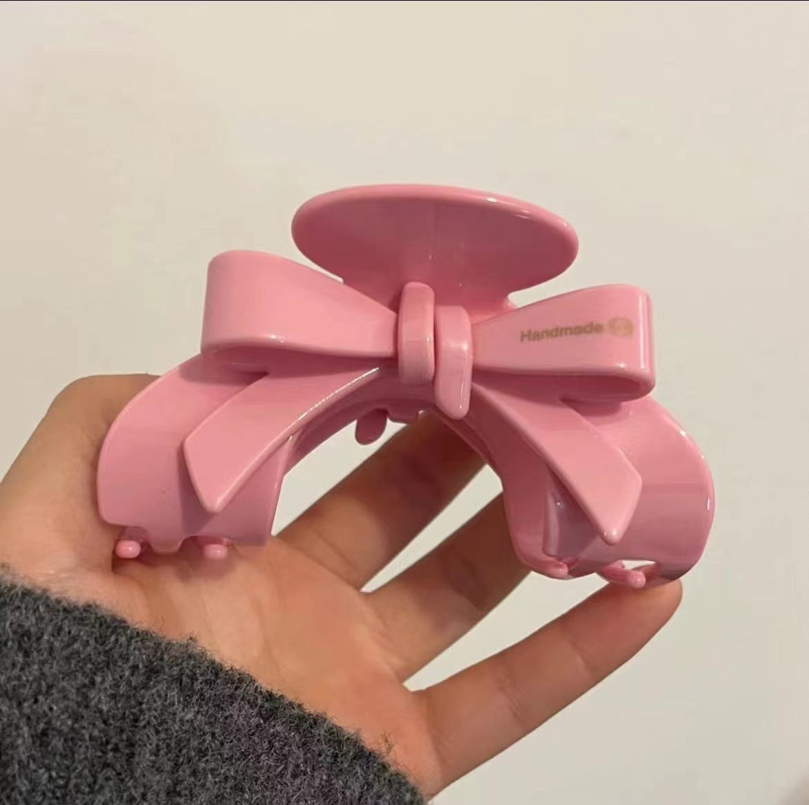 Wholesale Bow Acetate Arch Updo Shark Clip