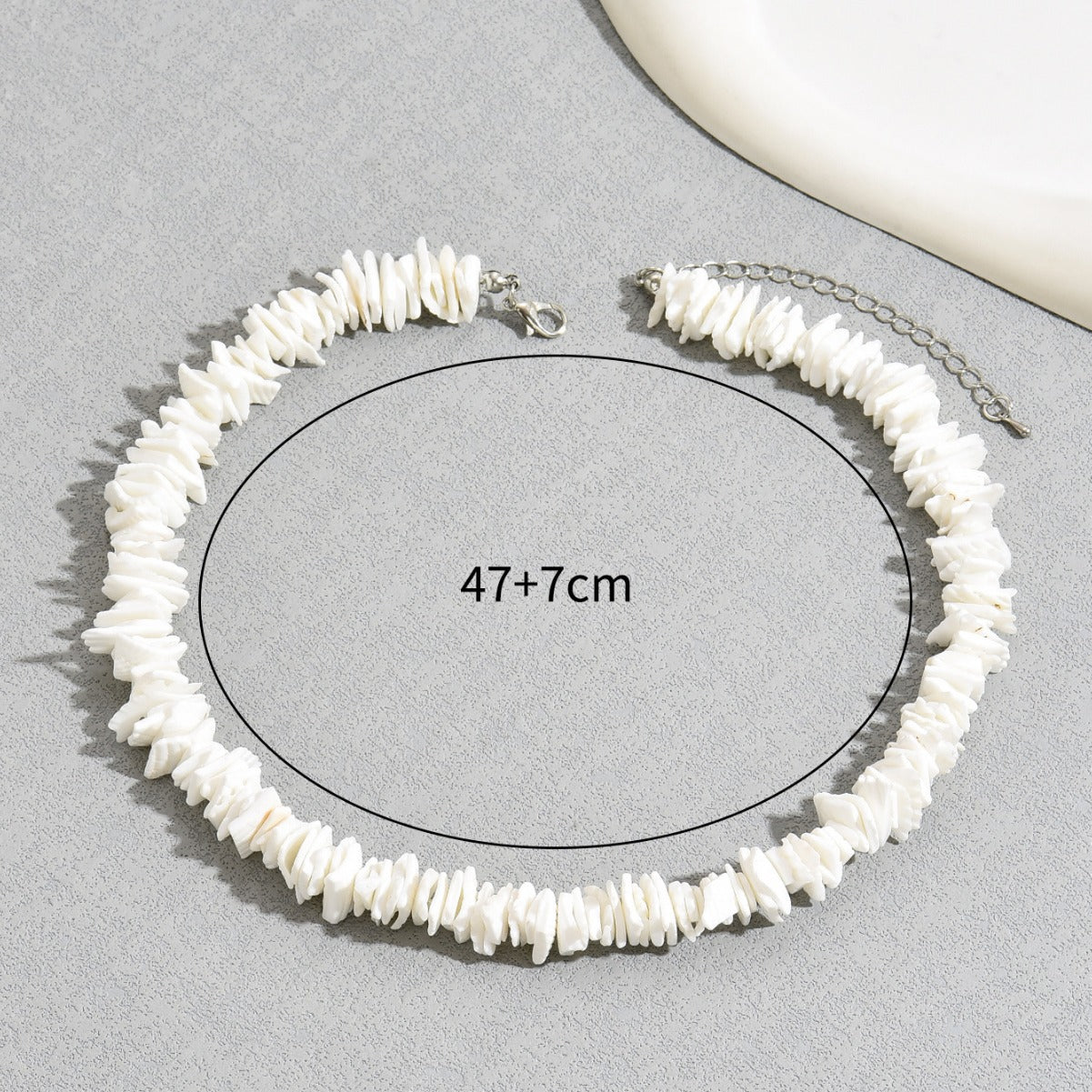 Wholesale Simple Irregular Personality Natural Pearl Shell Collarbone Chain Versatile Necklaces
