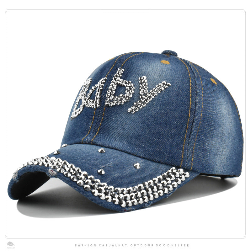 Wholesale Spring and Summer Cowboy Old Drill Baseball Cap Sun Visor Cap