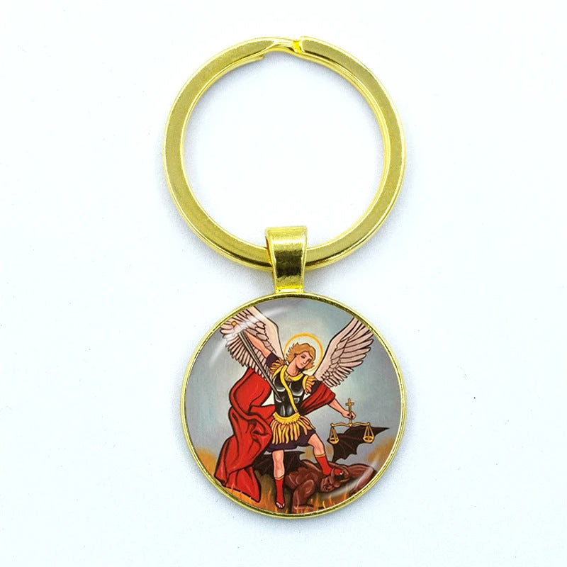 Wholesale New Creative Archangel Car Key Pendant