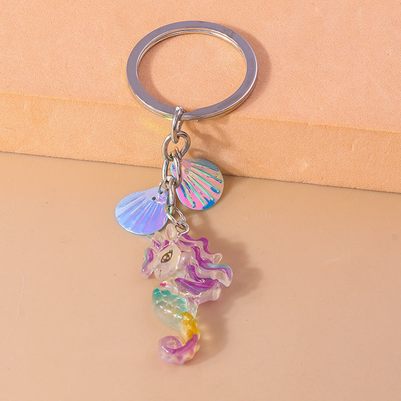Wholesale Cartoon Mermaids Jellyfish Octopus Keychains