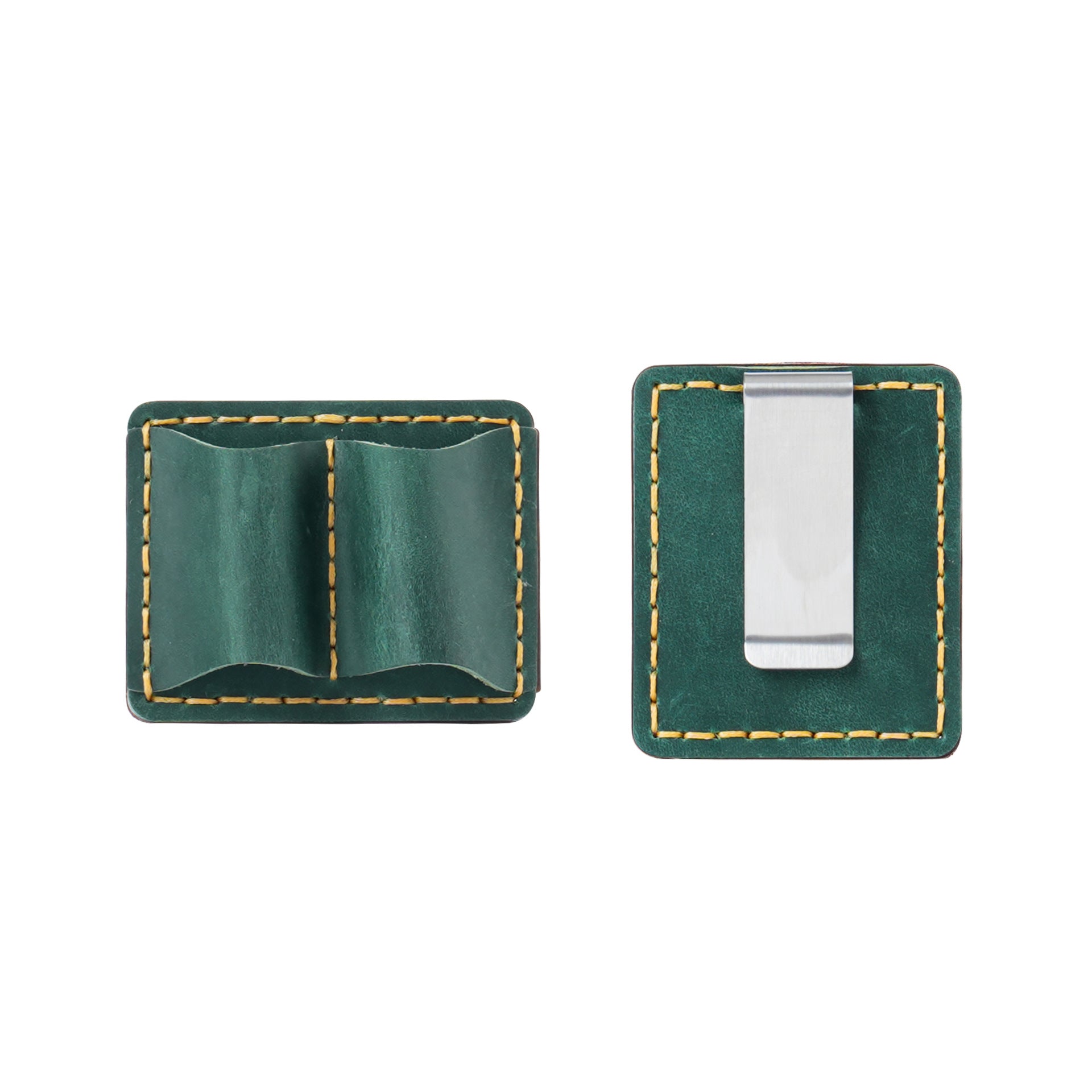 Wholesale Two top-grain cowhide leather notebook pen holders