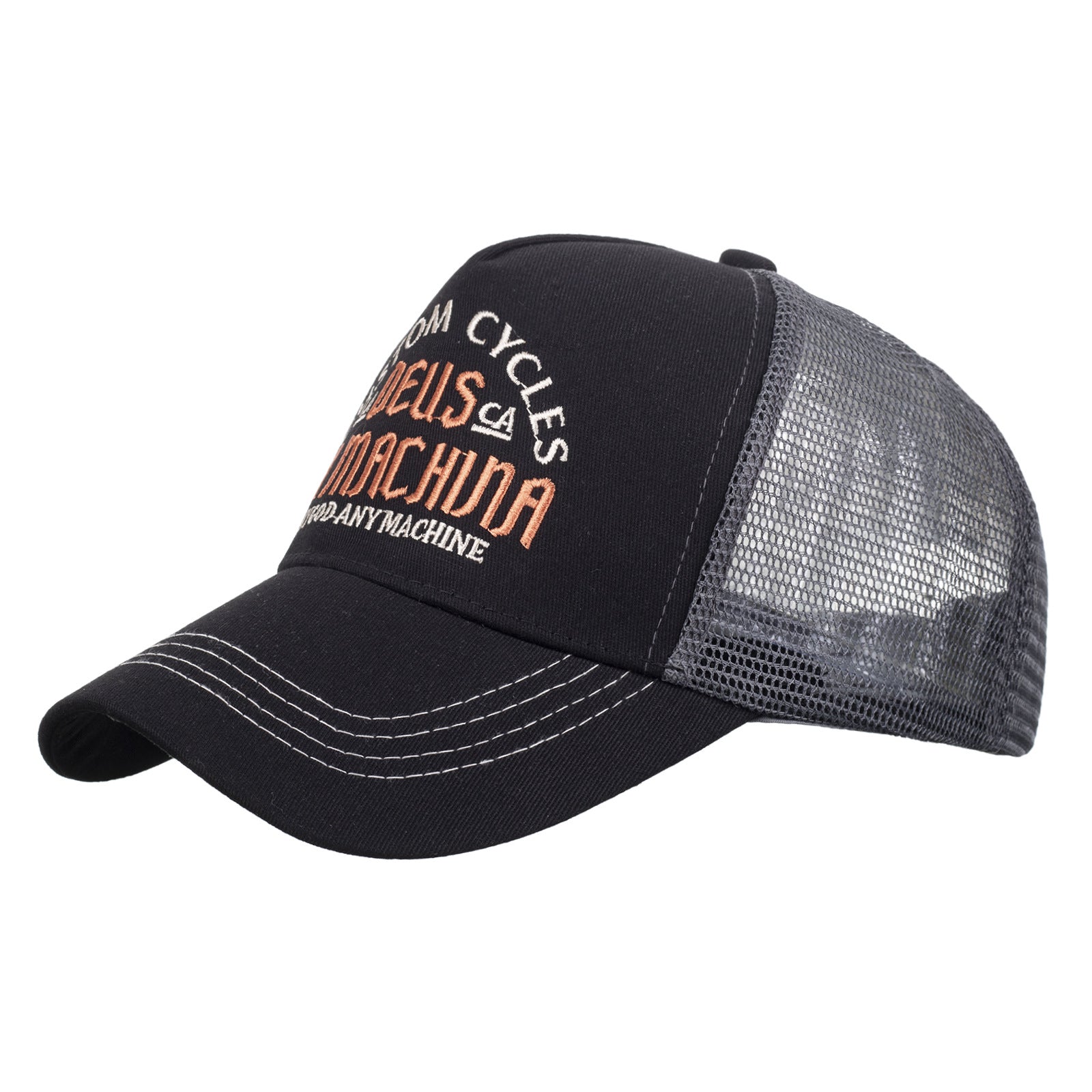 Wholesale Vintage Letter Embroidered Trucker Hat