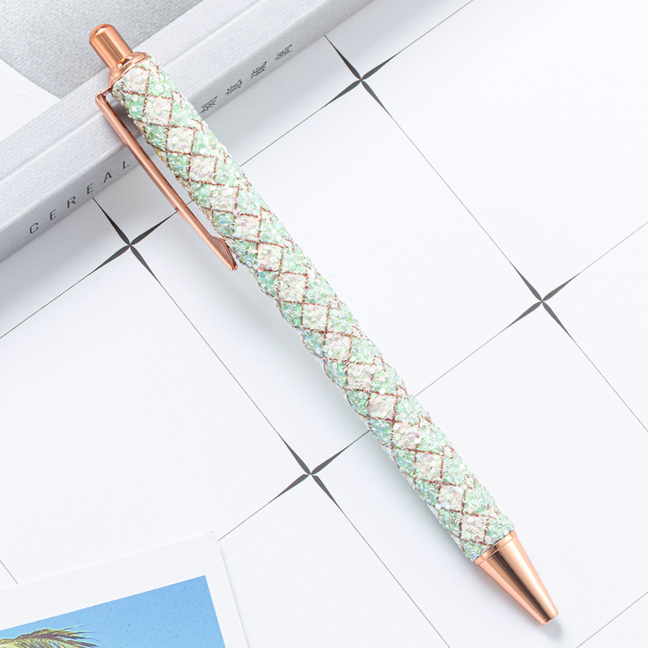 Wholesale Multi-color Sequin Metal Pens