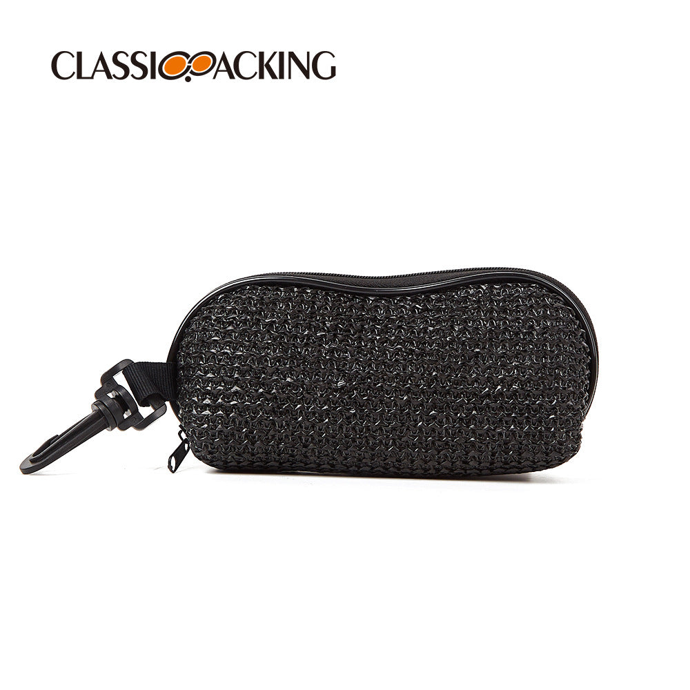 Wholesale Pp Grass Zipper Lipstick Key Can Be Hung in Portable Carry-on Bag