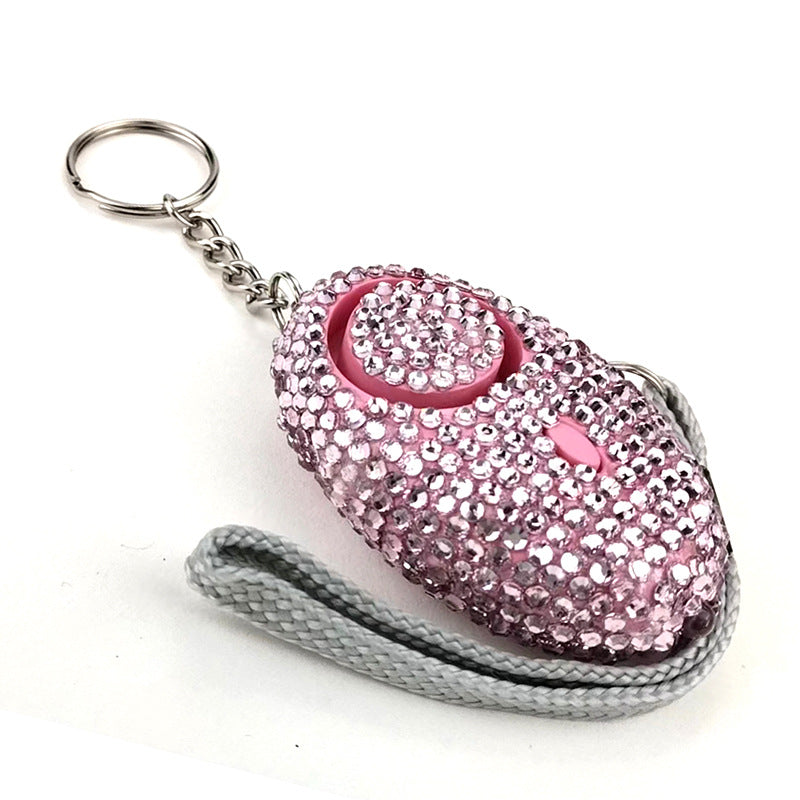 Wholesale Multifunctional Diamond Encrusted Plastic Keychain