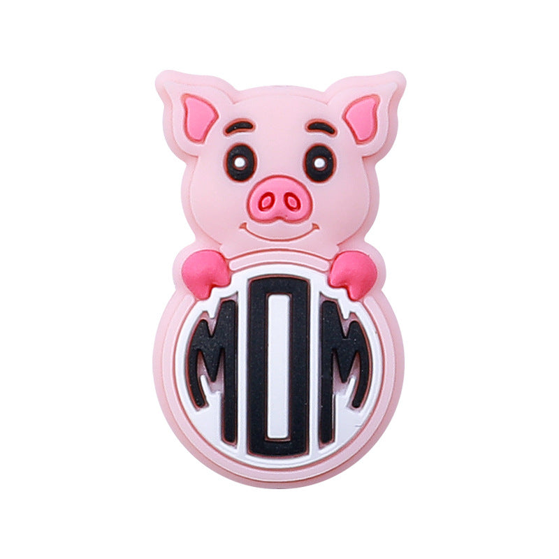 Wholesale 20pcs/ pack MOM Series DIY Baby-Grade Silicone Beads