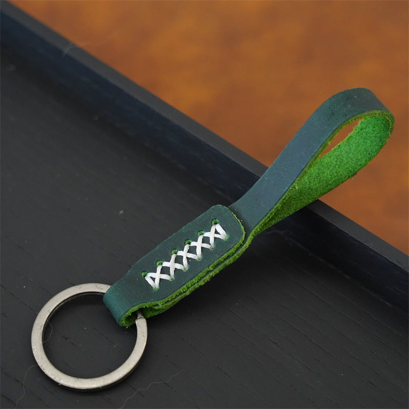 Wholesale Handmade Retro Cowhide Keychains