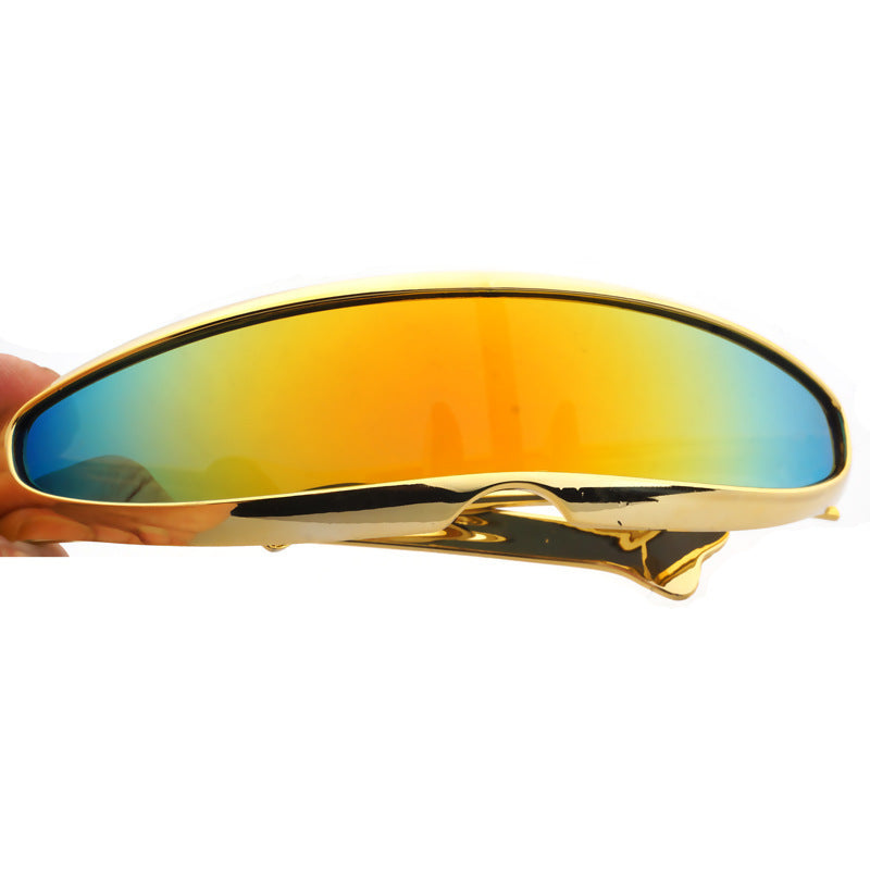 Wholesale Futuristic Integrated PC Sunglasses