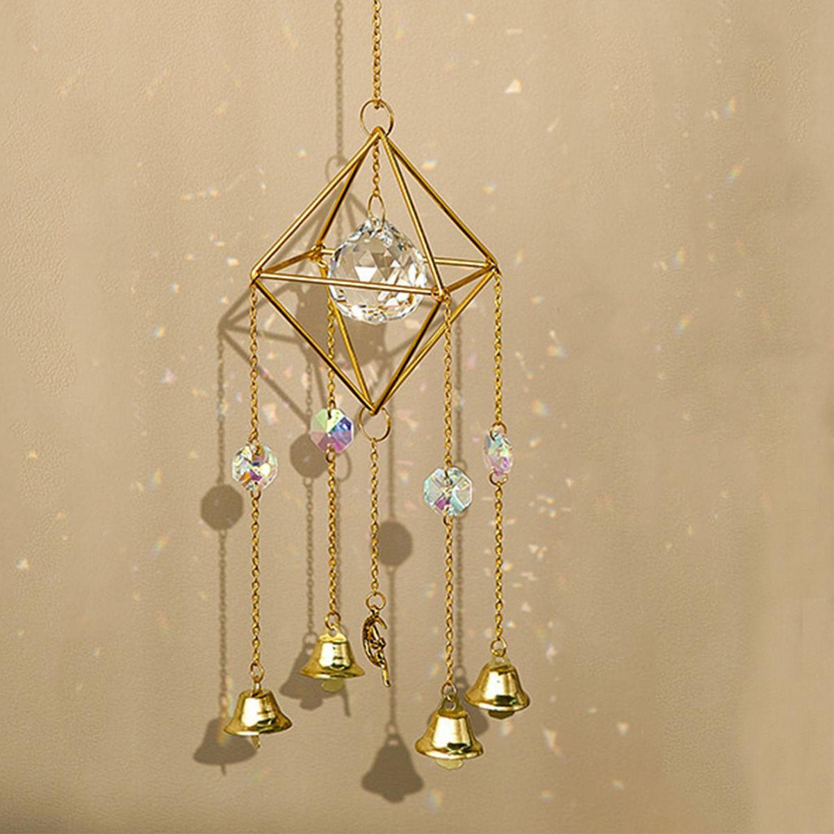 Wholesale Sun Catcher Crystal Ball Air Pineapple Flower Stand Crystal Lighting Pendant