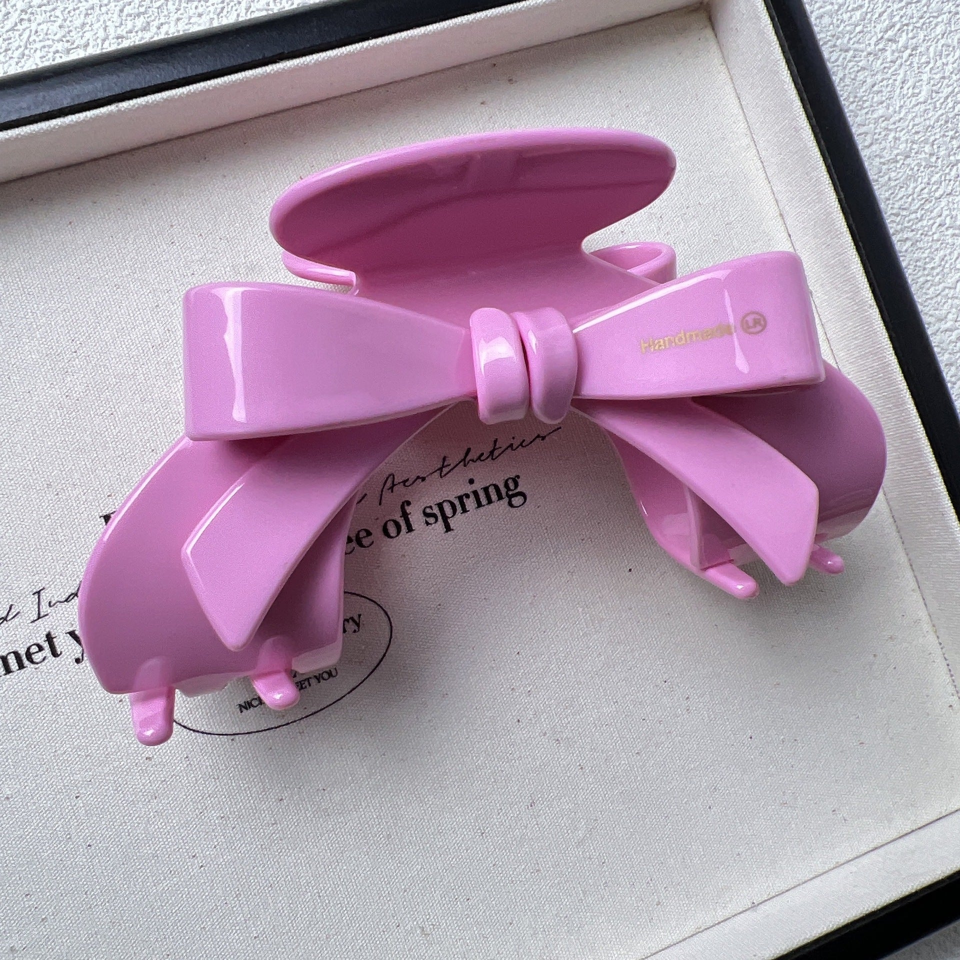 Wholesale Bow Acetate Arch Updo Shark Clip