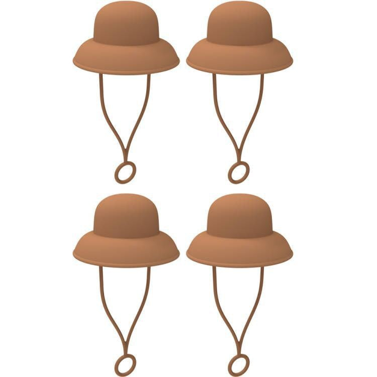 Wholesale 6-10mm Dust-proof Silicone Straw Caps