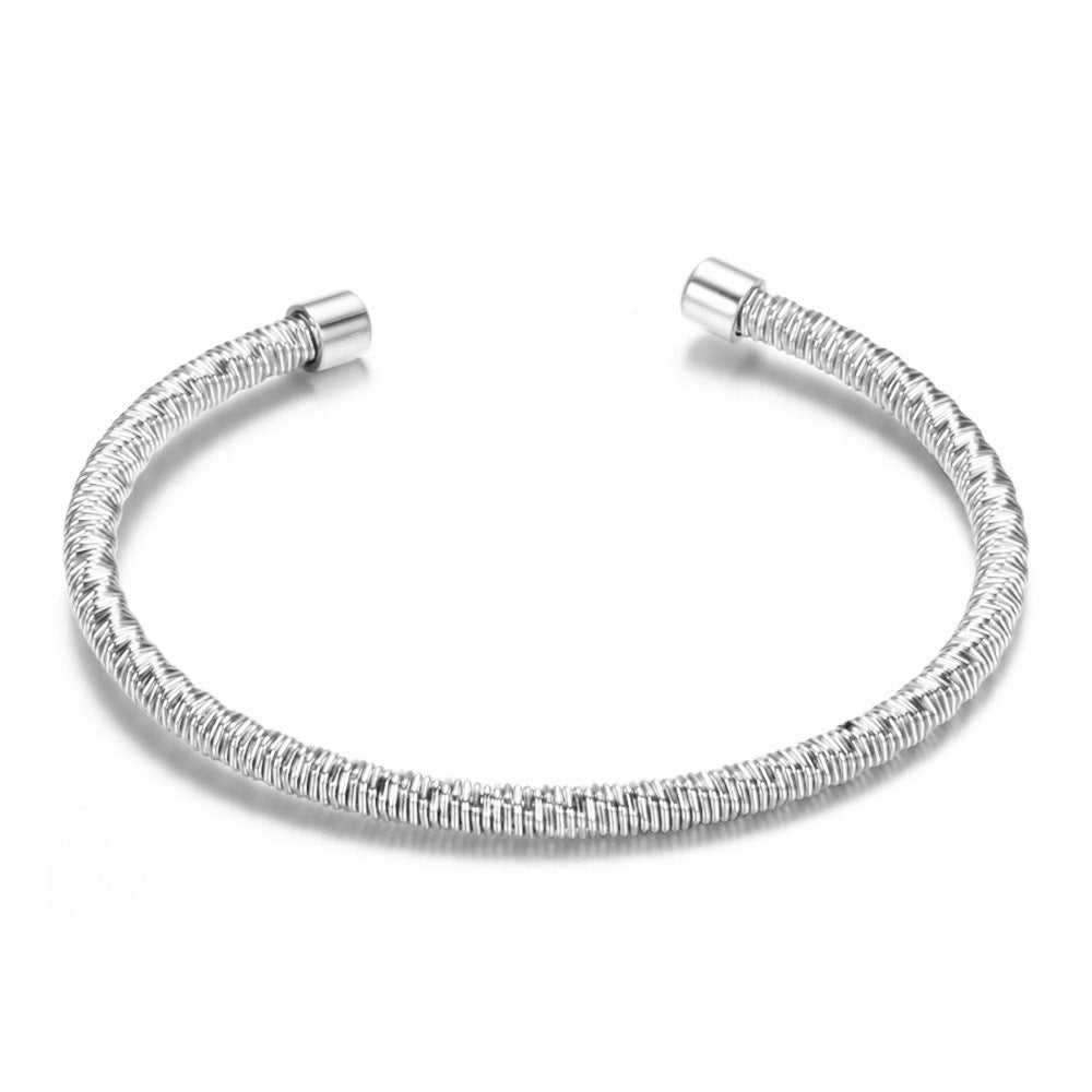 Wholesale Titanium Steel Adjustable Bracelet
