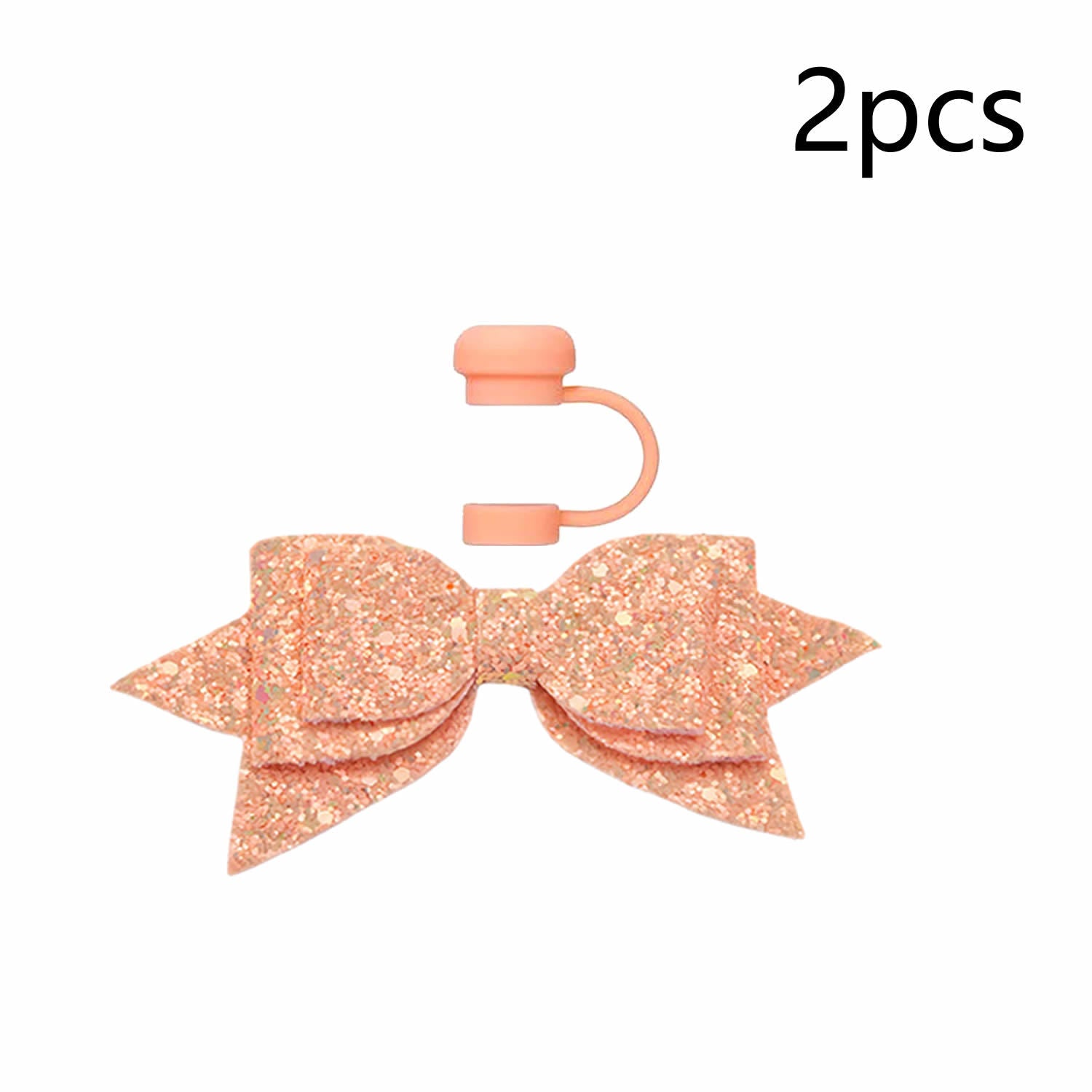 Wholesale 5pcs Ice Cup Bow Straw Hat