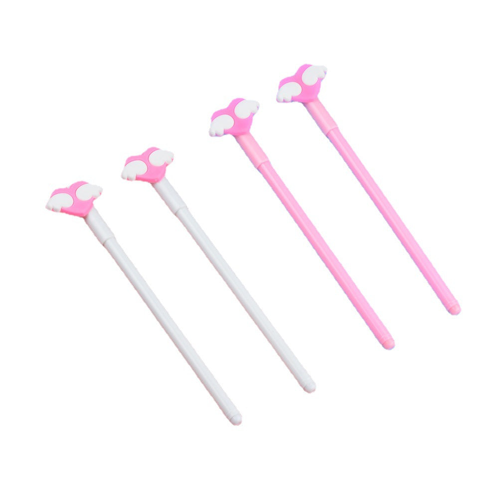 Wholesale Plastic Cartoon Love Wings Gel Pen