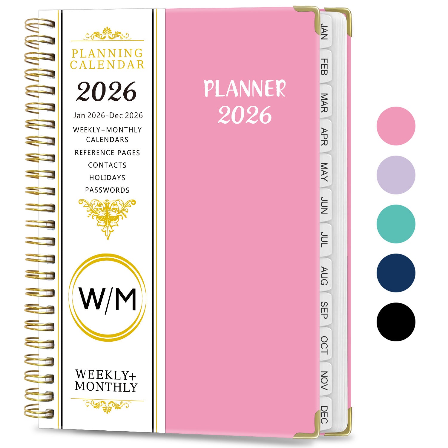 Wholesale Notebook A5 Coil Calendar Weekly Planner Work