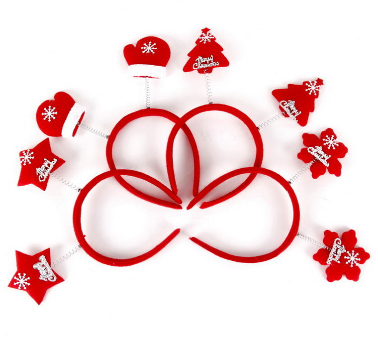 Wholesale Christmas Ornaments, Christmas Headband Party, Santa Hat Headband