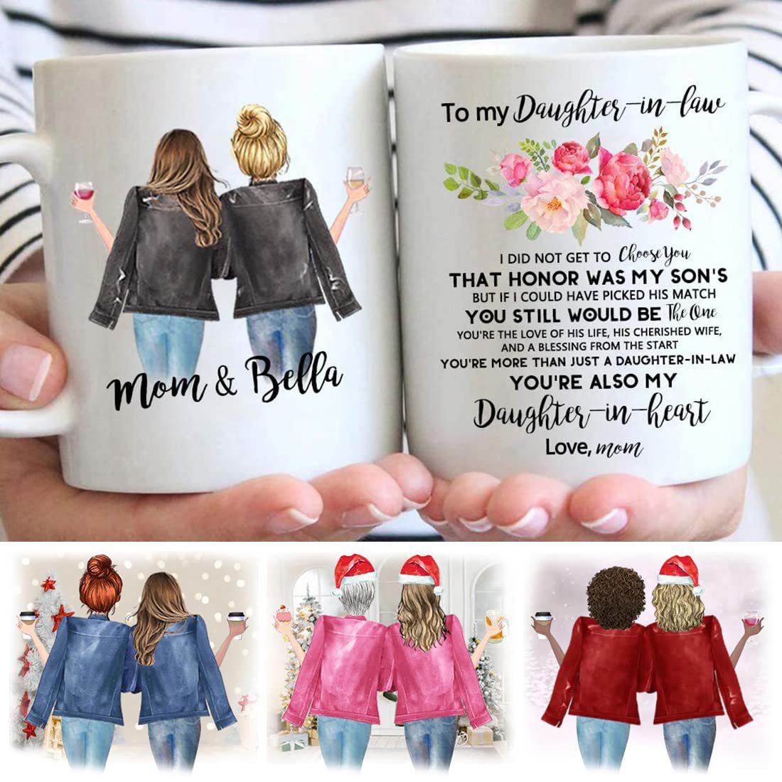 Wholesale Mother's Day Printed Ceramic Cups