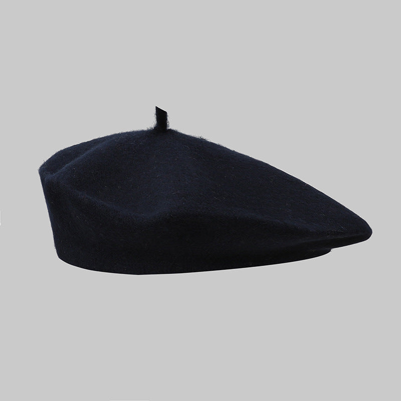 Wholesale Autumn and Winter Women's Solid Color Beret