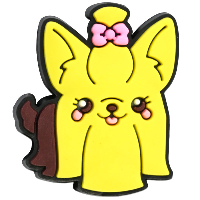 Wholesale  Random100pcs/pack Cute Pet Dog Series Cartoon Beads