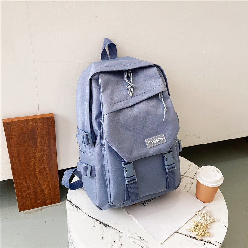Wholesale Simple Solid Color Oxford Cloth Backpack
