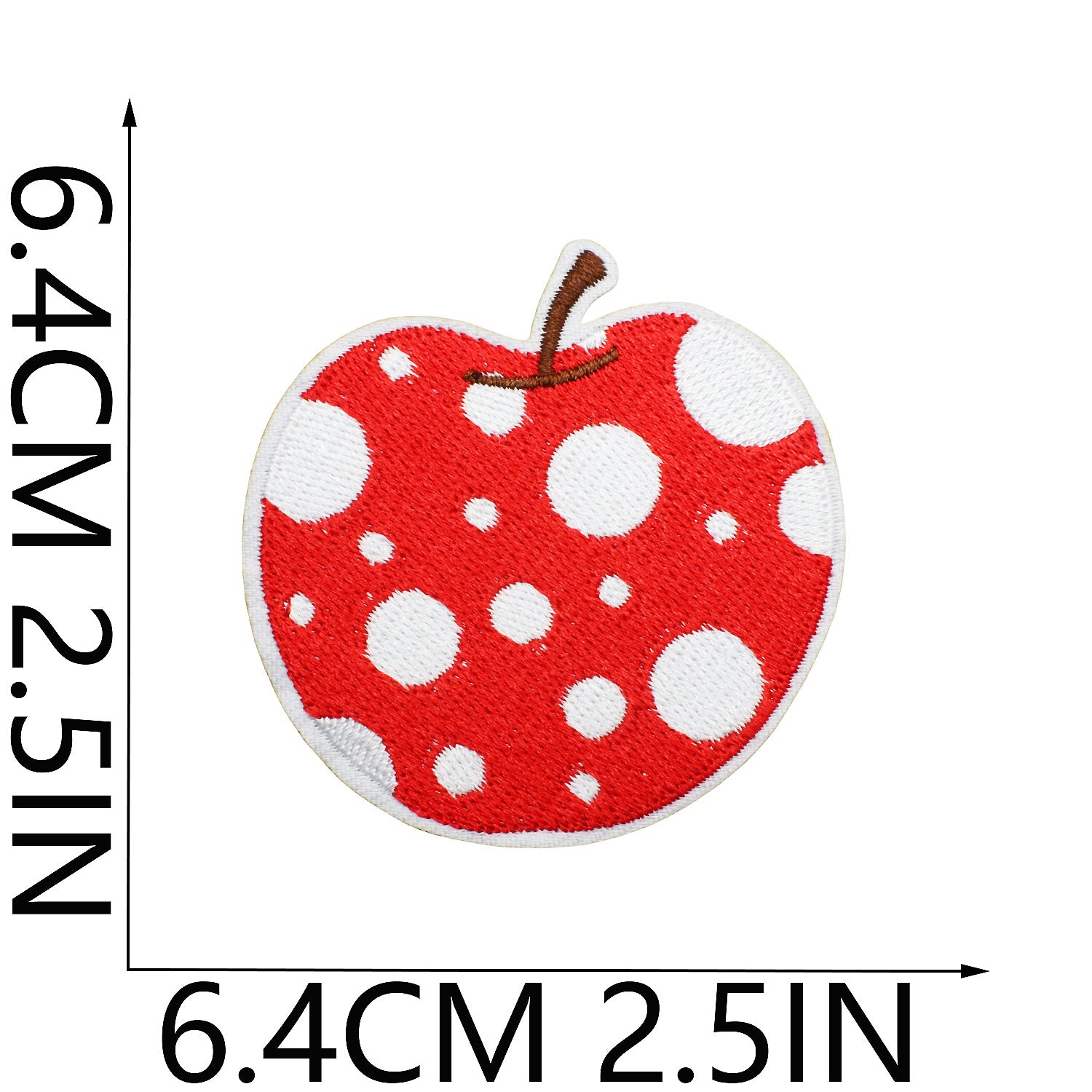 Wholesale Artistic Apple Embroidery Patch