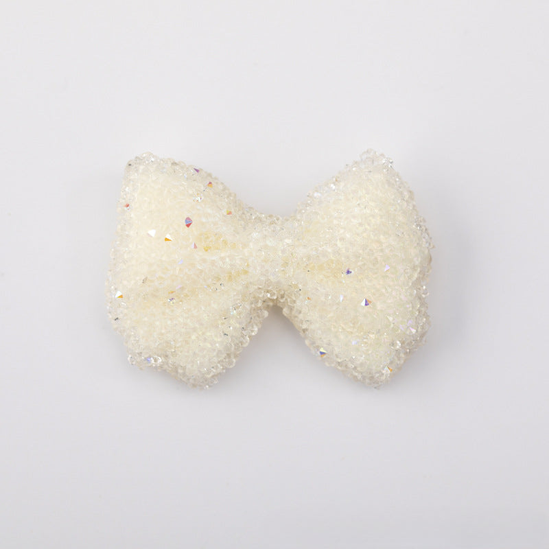Wholesale10pcs  Acrylic Large Bow Tie, Sugar Bead String
