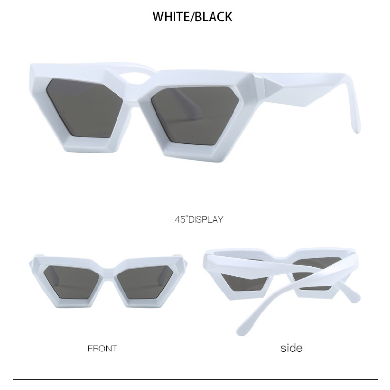 Wholesale Personality Irregular PC Sunglasses