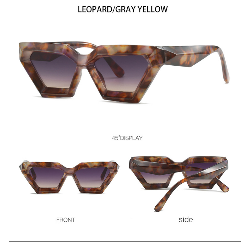 Wholesale Personality Irregular PC Sunglasses