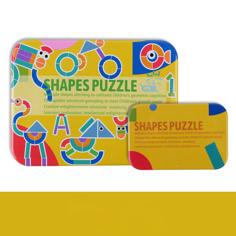 Wholesale Early Education Enlightenment Building Blocks Puzzle Wooden Jigsaw Puzzle