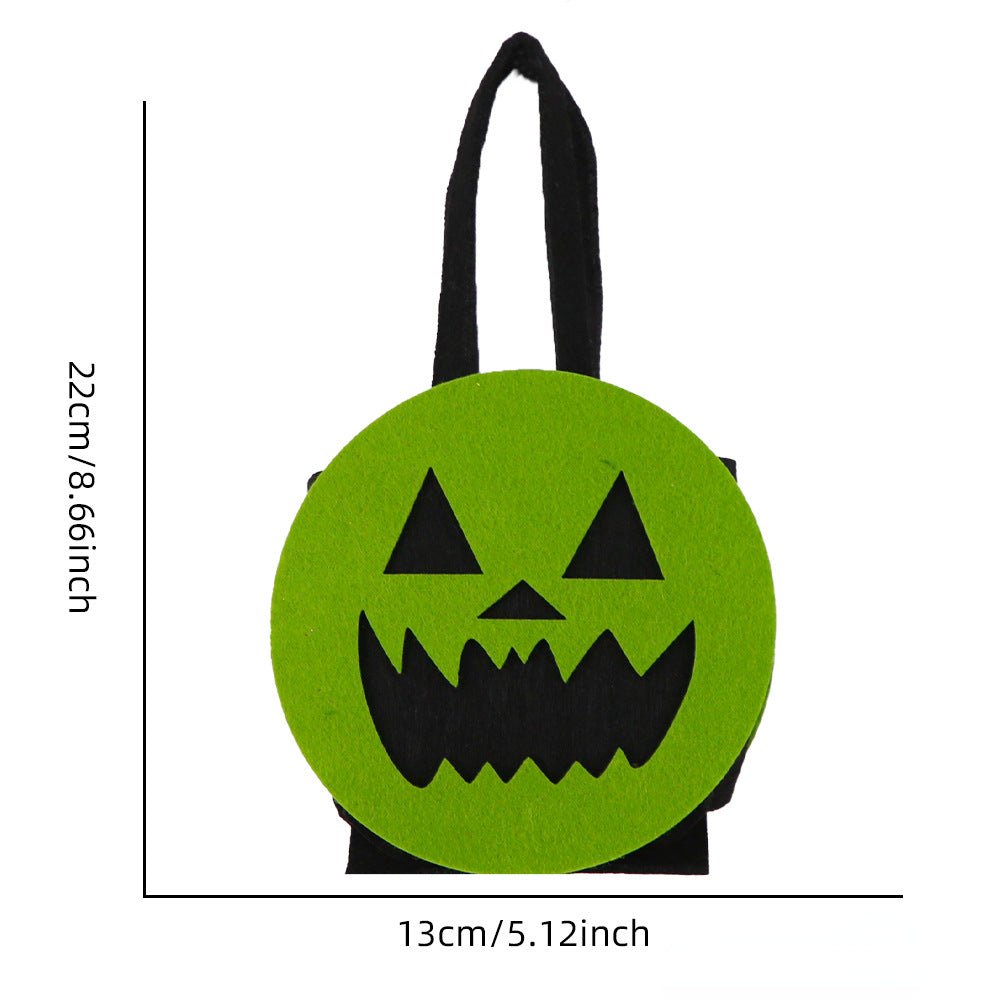 Wholesale Halloween Decorative Candy Bags, Non-woven Three-dimensional Tote Bags