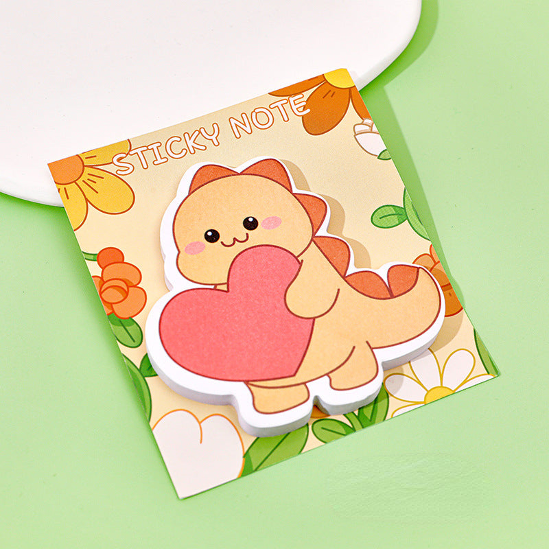 Wholesale Paper Cartoon Dinosaur Shaped Convenience Stickers