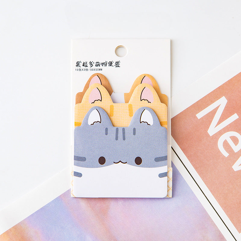 Wholesale Cartoon Special-shaped Creative Sticky Notes Message Note Paper