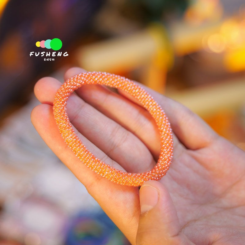 Wholesale Nepal Japanese Essential Oil Diffuser Hand-woven Solid Color Bracelet