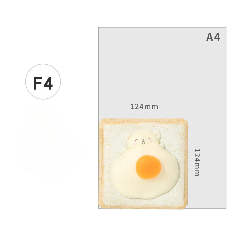 Wholesale Paper Soft Bear Handbooks, Cute Stress Relieving Notebooks