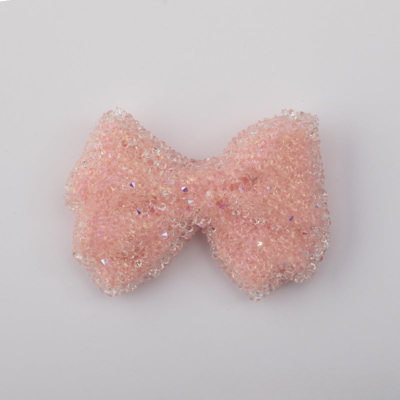 Wholesale10pcs  Acrylic Large Bow Tie, Sugar Bead String