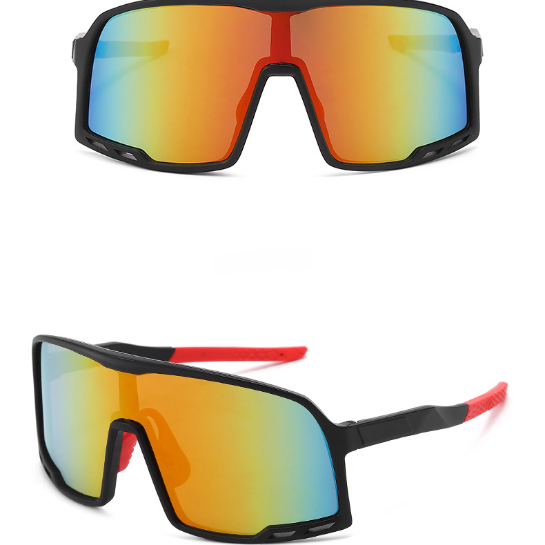 Wholesale Cycling Siamese Large Frame PC Sunglasses
