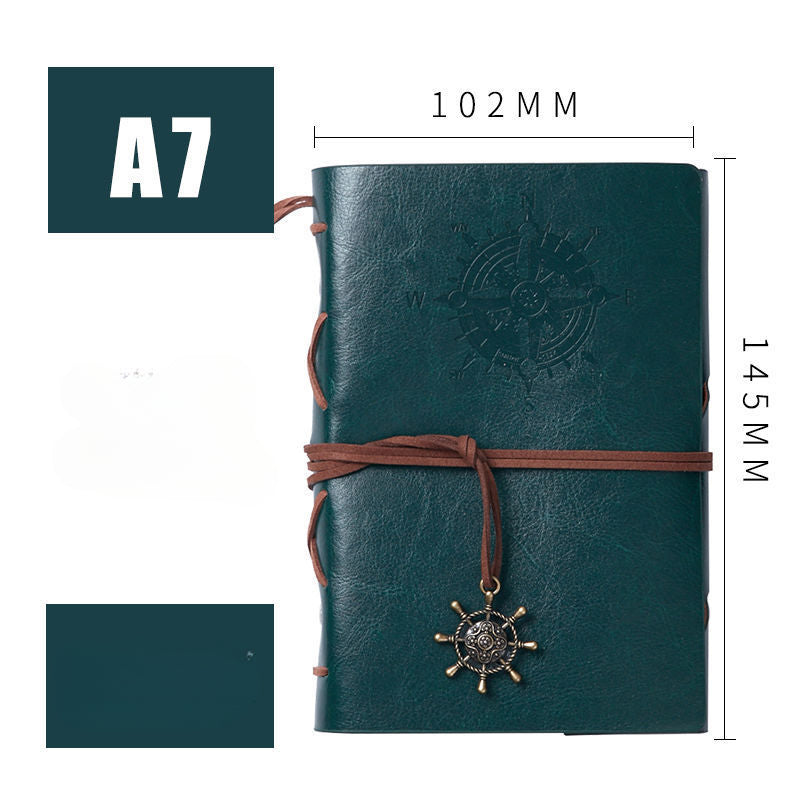 Wholesale Leather Retro Ledger Pirate Notepad