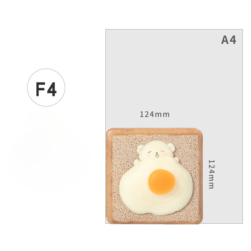 Wholesale Paper Soft Bear Handbooks, Cute Stress Relieving Notebooks