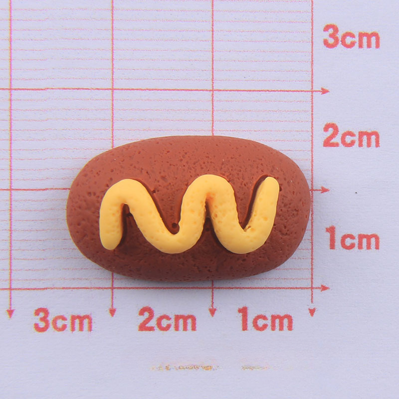 Wholesale Food Play Eye Cookies Resin Accessories Cream Glue Phone Case