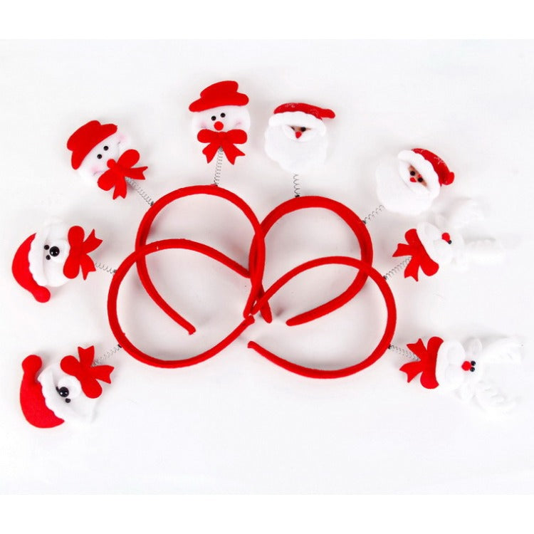 Wholesale Christmas Ornaments, Christmas Headband Party, Santa Hat Headband