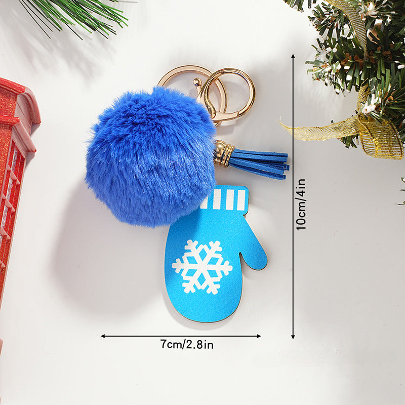 Wholesale Christmas Ball Series Acrylic Keychain