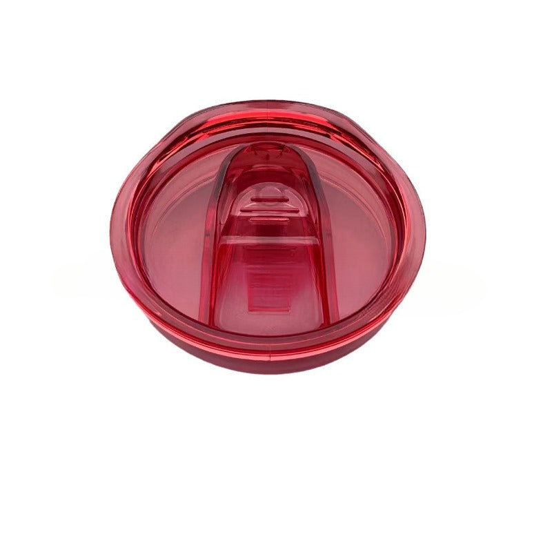 Wholesale 50pcs Glass Colored Stainless Steel Plastic Push Cup Lid